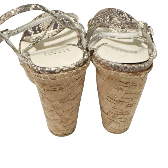 Stuart Weitzman Acrobat Roccia Serpent Wedge 8.5 - Picture 9 of 16